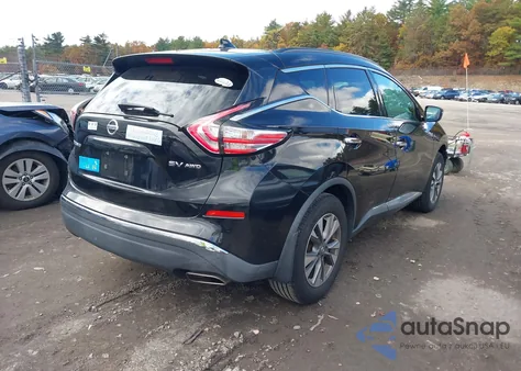 2016 Nissan Murano Sv из США, поврежденный, VIN 5N1AZ2MH4GN167069